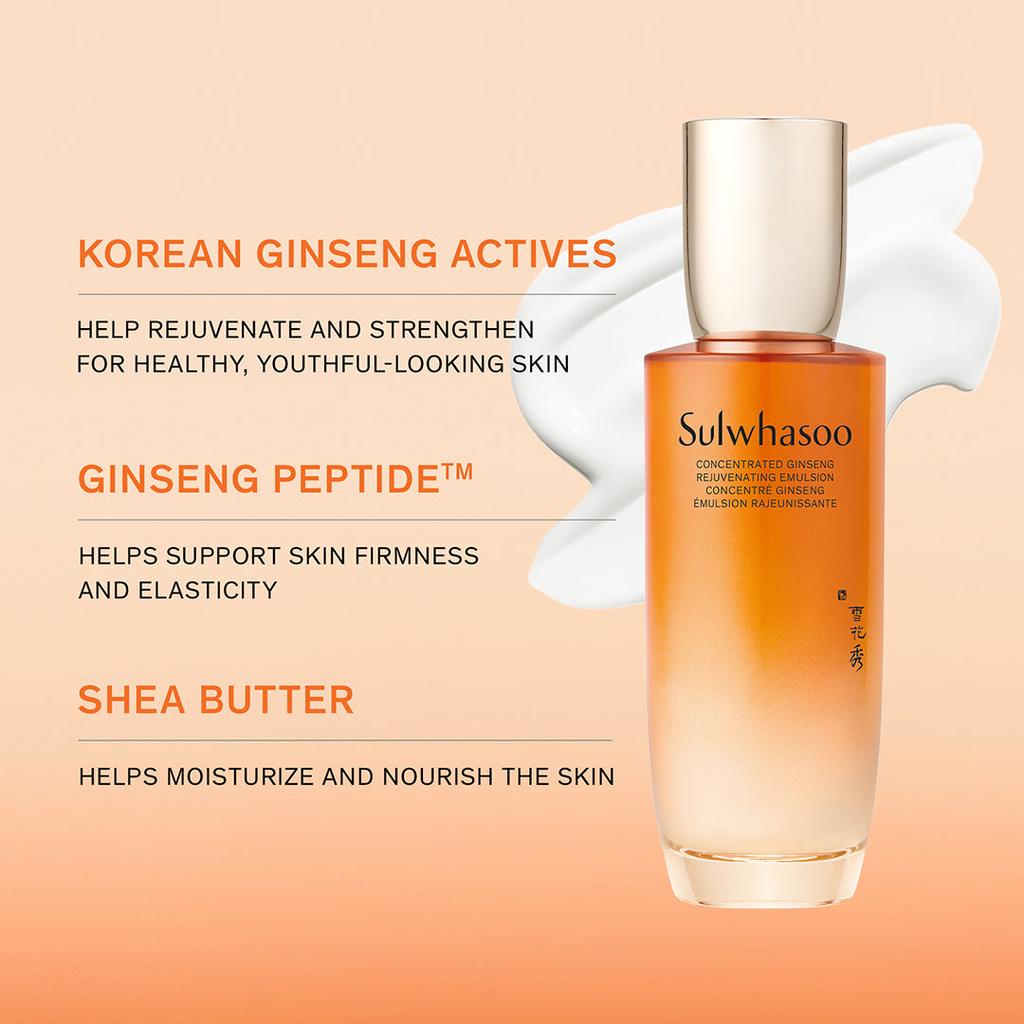 Sulwhasoo Agua Revitalizante Concentrada de Ginseng 40ml + Emulsión 40ml (Muestra)
