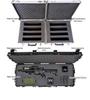 Custom Aluminum Camouflage Trolley Case with Wheels, Shockproof Aviation and Outdoor Equipment Protection