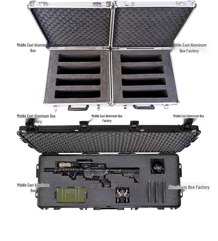 Custom Aluminum Camouflage Trolley Case with Wheels, Shockproof Aviation and Outdoor Equipment Protection
