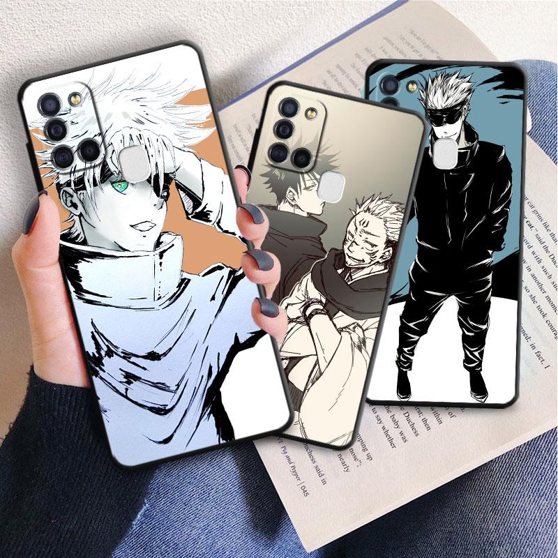 Dark Jujutsu Kaisen Jjk Beste Hüllen Hülle für Samsung Galaxy M12 M22 M32 5g M31 M30s M23 M51 M52 M33 M13 M31 Silikonhülle