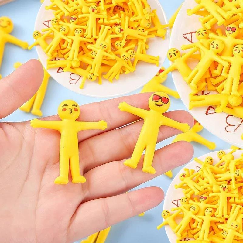 Non-Toxic Fidget Game Stretchable Funny Little Man Squishy Fidget Toy Antistress Adult Children Rising Stress Relief Squeeze Toy Kids