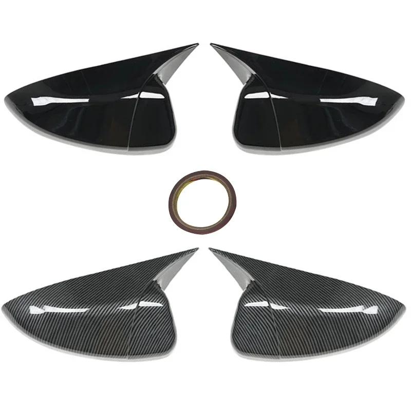 ABS Gloss Black Rearview Mirror Housing Side Mirror Cover Trim for Honda Accord 10Th 2018 2019 2020 Car Accessories