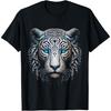 Tiger Art Mandala Animal Sculpture Graphic Tiger T-Shirt