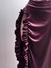 Elegant 2026 Sleeveless Satin Dress with Spaghetti Straps - European & American Summer Fashion
