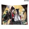 Mo Dao Zu Shi Wall Tapestry Aesthetic Wall Hanging Printed Fabric Blanket Decorative Tapestries for Bedroom Living Room Home Decor