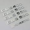 Lettere Cromate 3D in ABS per Emblema Auto Adesivi Logo Mercedes Benz GLS 63 AMG 400 450 500 550 580 X167 X166 Accessori