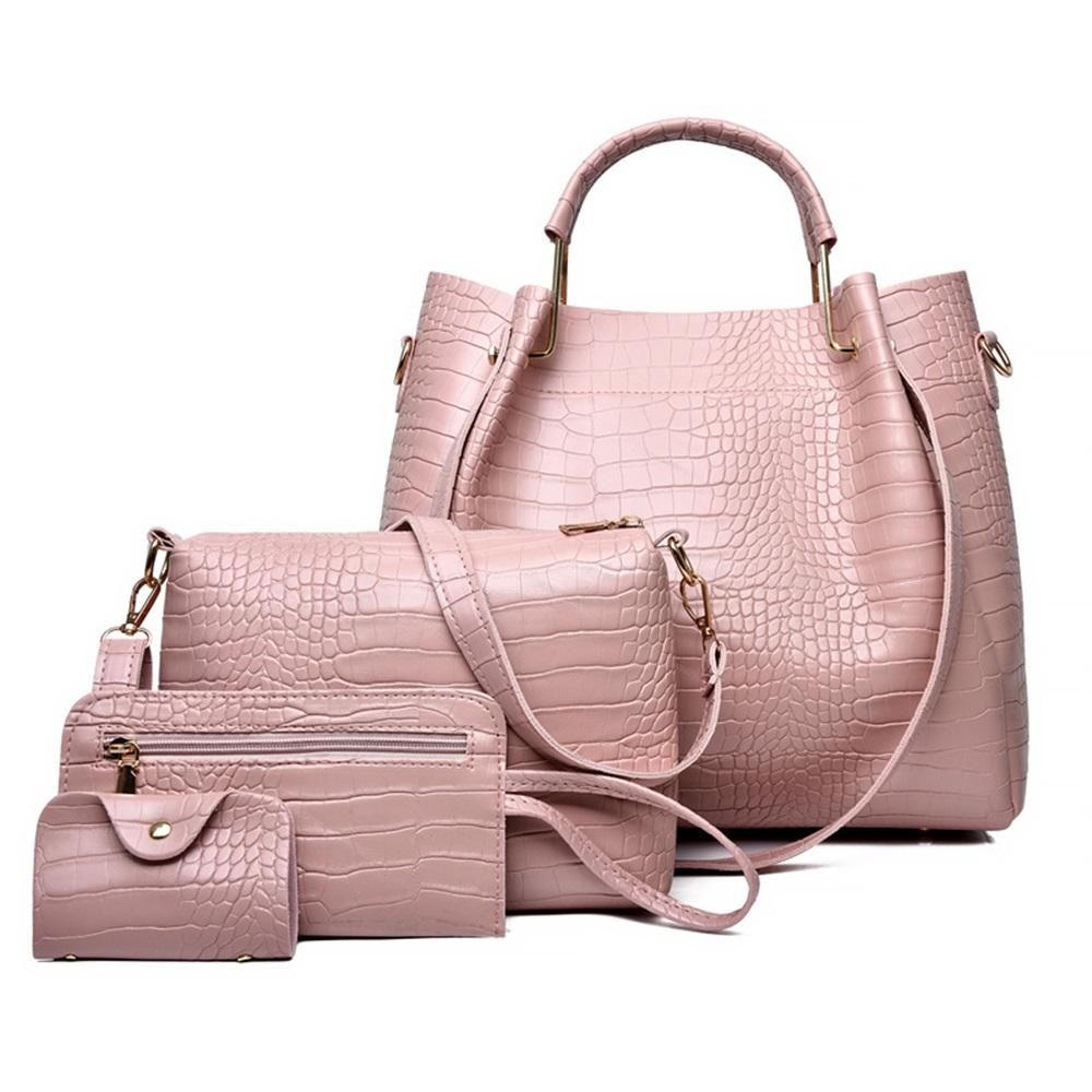 Set of Four Large-capacity Shoulder Crossbody Handbags for Women