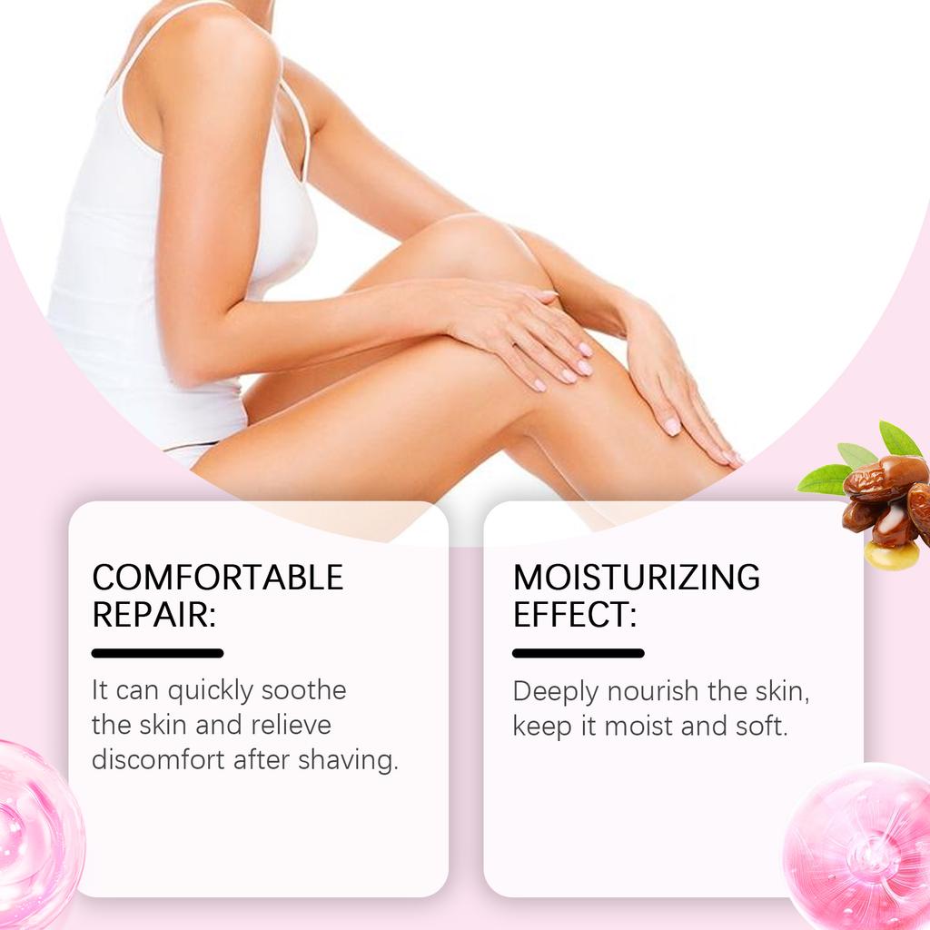 OceAura Strawberry Scented Hair Removal Aftercare Essential Oil Gentle Ingredients Moisturize, Nourish, and Soothe for Smooth Skin