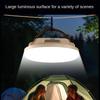 Solar Camping Lantern 4-Mode Waterproof Rechargeable Super Bright LED Camping Lights for Outdoor Hiking Backpacking Tent Night