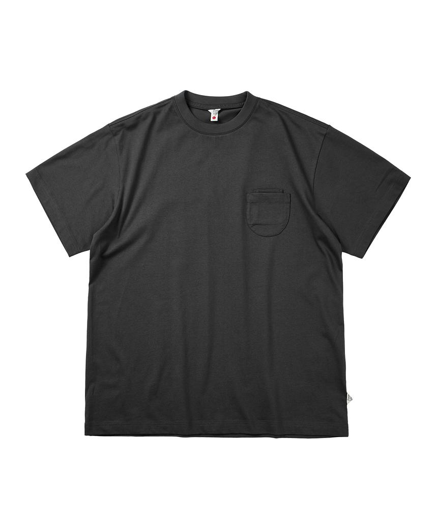 FOUNDPOCKET Fpp Pocket Crew T-Shirt Gray