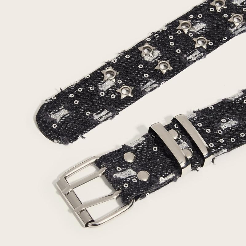 Star Chain Belly Chain For Dress Chain Belt For Women Waist Chain Belt Grommet Waist Chain Sequined Grommet Belt