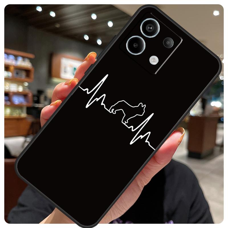 French Bulldog Dog Case For Xiaomi Redmi Note 14 10 11 12 13 15 Pro Plus Cover For Redmi 15 15C 14C 10C 12C 13C