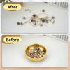 Small Gold Jewelry Tray for, Stainless Dresser Storage Tray