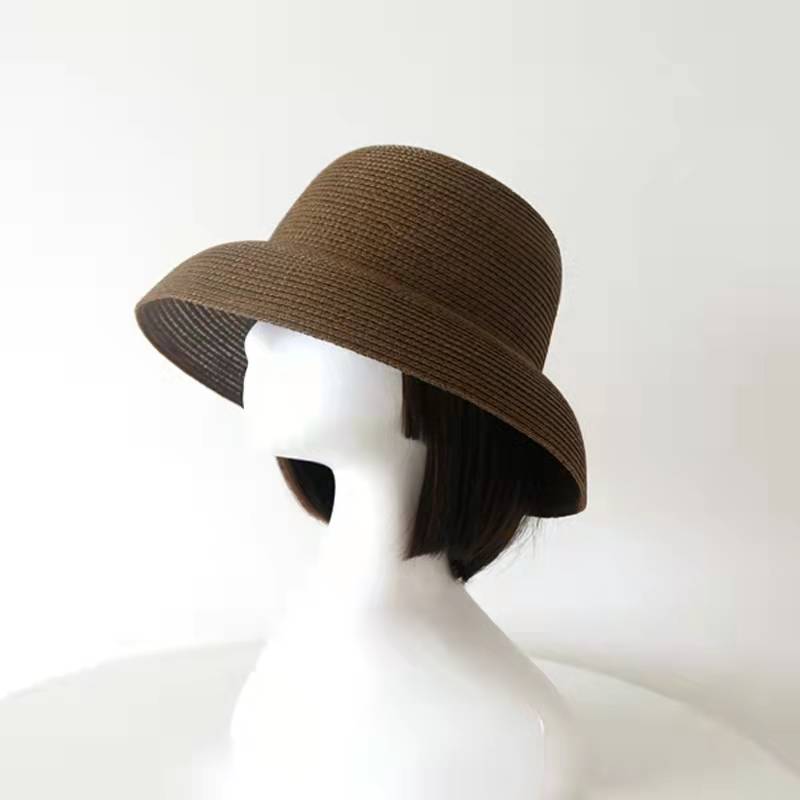 Sun Hat Women's cap Hats For Women Men Summer Straw Hat Sun Protection Hats Wide Brim Vintage Protection Fashion Straw Visor