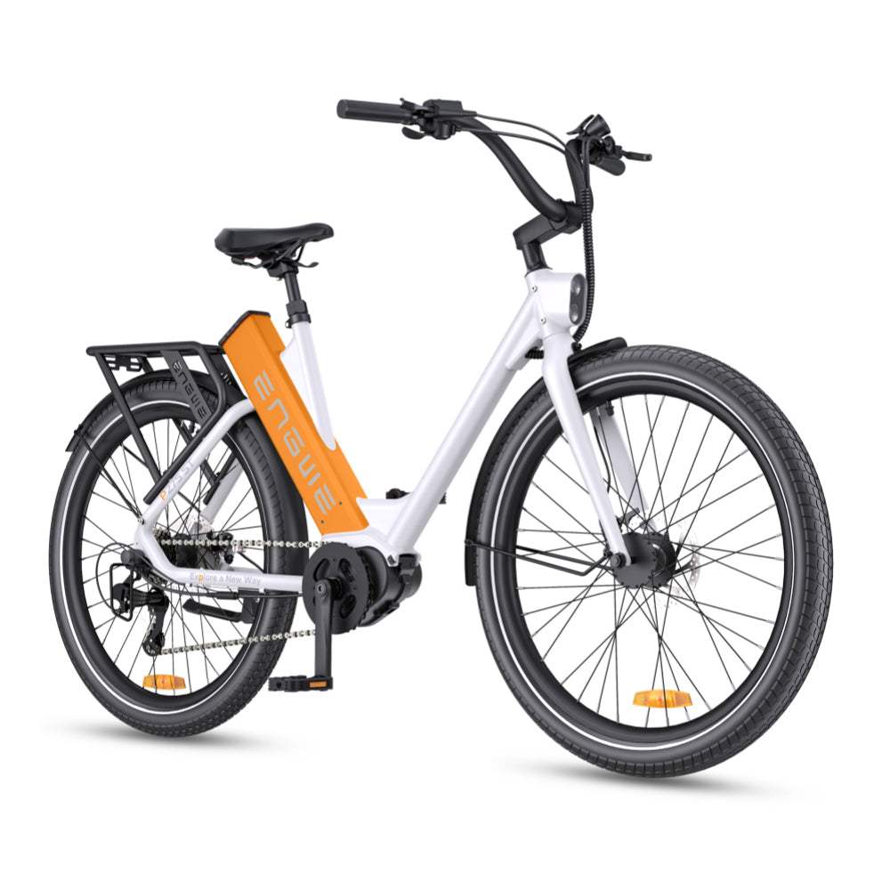 Engwe P275 ST Ananda Mid-drive Pedelec 250W, Baterie Samsung 36V 19.2Ah, Cuplu 70 N.m, Anvelopă 27.5"×2.4", Shimano 9 viteze, Bicicletă electrică urbană pentru navetă