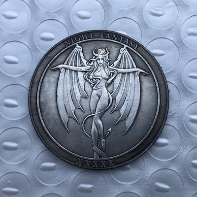 Fantasia noturna EUA ESTADOS UNIDOS Hobo Níquel Comemorativo Colecionáveis Souvenirs Moedas de Prata
