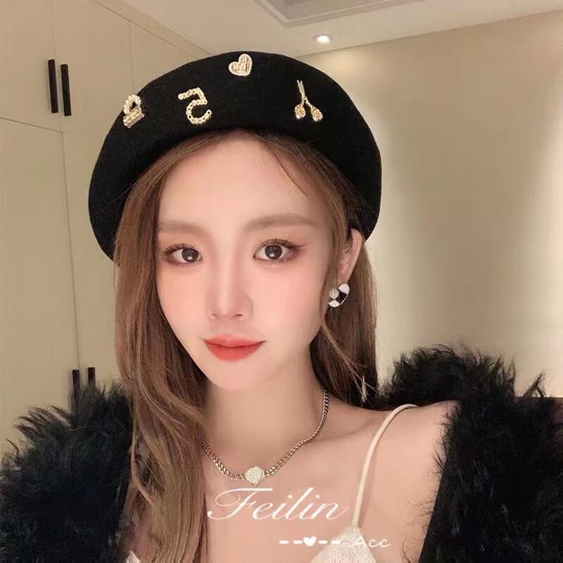 Женский шерстяной берет