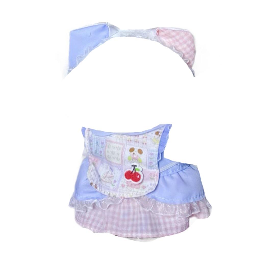 

1 set Sweater Labubu Doll Clothes Set Bowknot Mini Cotton Doll s Clothes Cotton Doll Accessories Style A