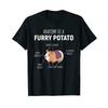 100% Cotton Anatomy of A Furry Potato Guinea Pig Lover Gift T-Shirt MEN WOMEN UNISEX T Shirts Size S-5XL
