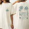 Comfort Colors® Sunset Beach Shirt, Summer Shirt, Palm Tree Shirt, Ocean Lover Gift, Summer Vacation Shirt