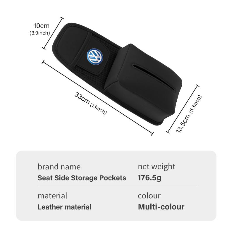 VFHJQ1 For Volkswagen VW Car Seat Back Storage Bag Large Capacity Multifunctional Bag Scirocco Jetta Beetle Golf 4 5 6 Passat Polo B5