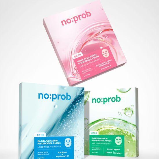 5-pack no:prob hydrogel mask pack 3 types (collagen)
