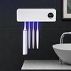 Intelligent Sterilization Electric Toothbrush Sterilizer 4 Slots Smart Toothbrush Rack  Hotel