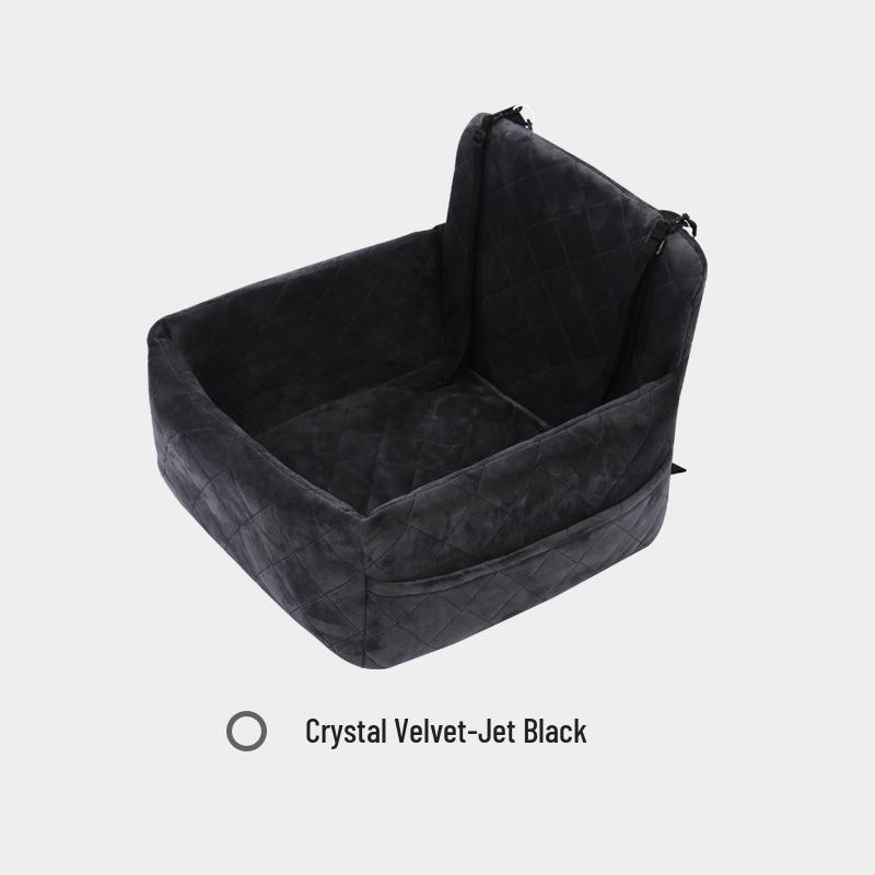 Pet Car Bed & Safety Seat for Small/Medium Dogs & Cats - Co-pilot/Rear Sofa Bed