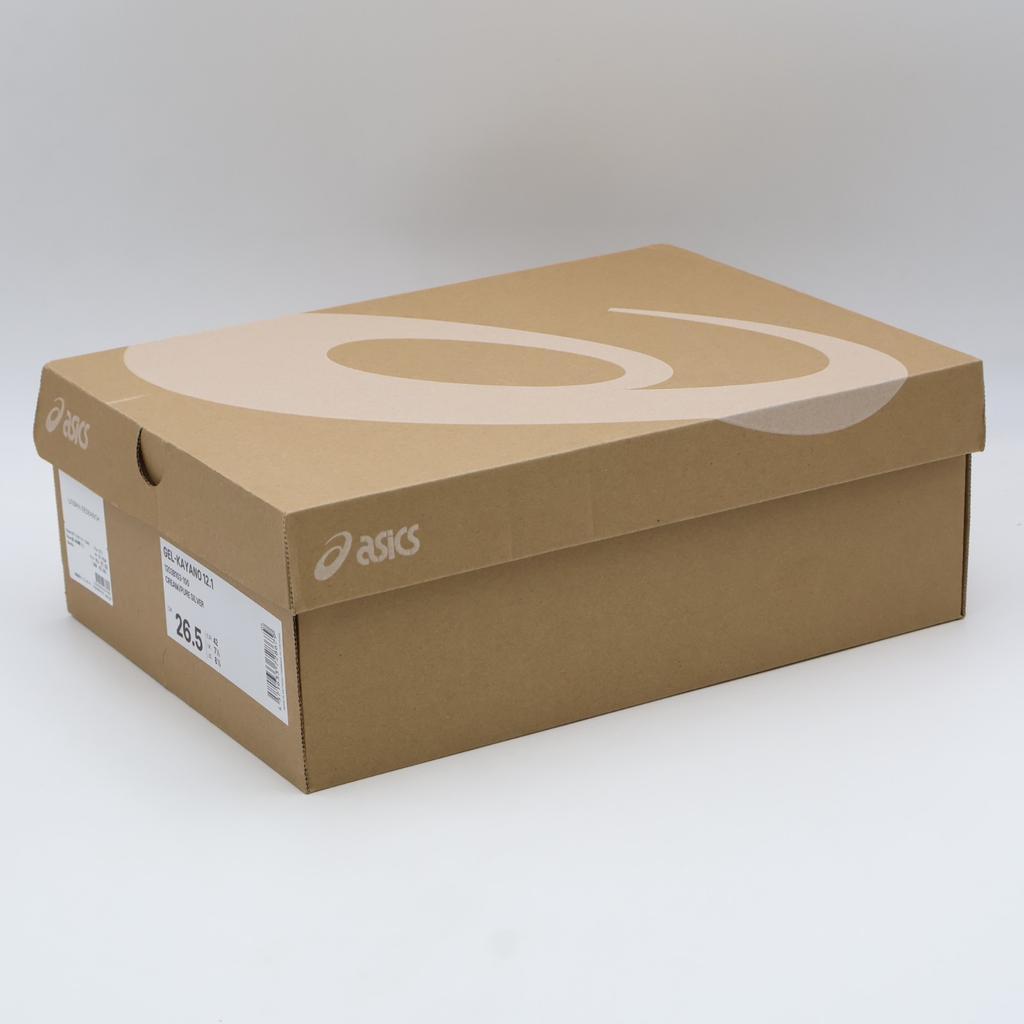 1203B103-100 Lapstone & Hammer A Asics Gel-Kayano 12.1 Cream Pure SIlver (Men's)