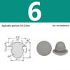 High-Temp Resistant Silicone Rubber Stopper with Card Slot Sealing Cap