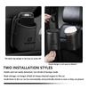 Leather Car Seat Cup Holder Hang Drink Storage Box Accessorie For Volvo V40 V60 C30 C70 S60 S80 S90 XC40 XC60 XC70 XC90 T6