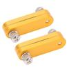 2 PCS Aluminum Alloy Ruler Limit Block Ruler Stop Fence  Woodworking Marking and Measuring