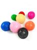 Yoga Hedgehog Massage Ball: PVC Spike Ball for Foot and Muscle Relaxation.