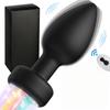 Powerful Anal Plug Vibrator for Men Women Female Vagina Remote Stimulator Prostate Butt Plug for Adult Couples Sex Toys