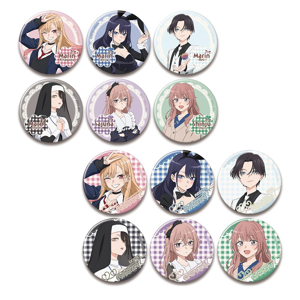 В тот раз я переродился в фарфоровую куклу Сезон 2 Блок для обмена значками из 12 штук (KTAN-B007-m99)