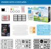 13-in-1 DIY Solarbetriebenes Roboter-Spielzeugauto-Bausatz