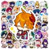 10/30/50pcs Genshin Impact Stickers Stickers Anime Game Decals DIY Guitar Luggage Scrapbook Waterproof Reward Art Sticker Toy