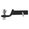 Trailer Hitch, Fits 2 Inches Receiver, Trailer Hitch Ball Mount with 2 Inches Ball and Pin, 7500 Lbs Capacity Ball Hitch, 2 Inches Drop, Tow Hitch