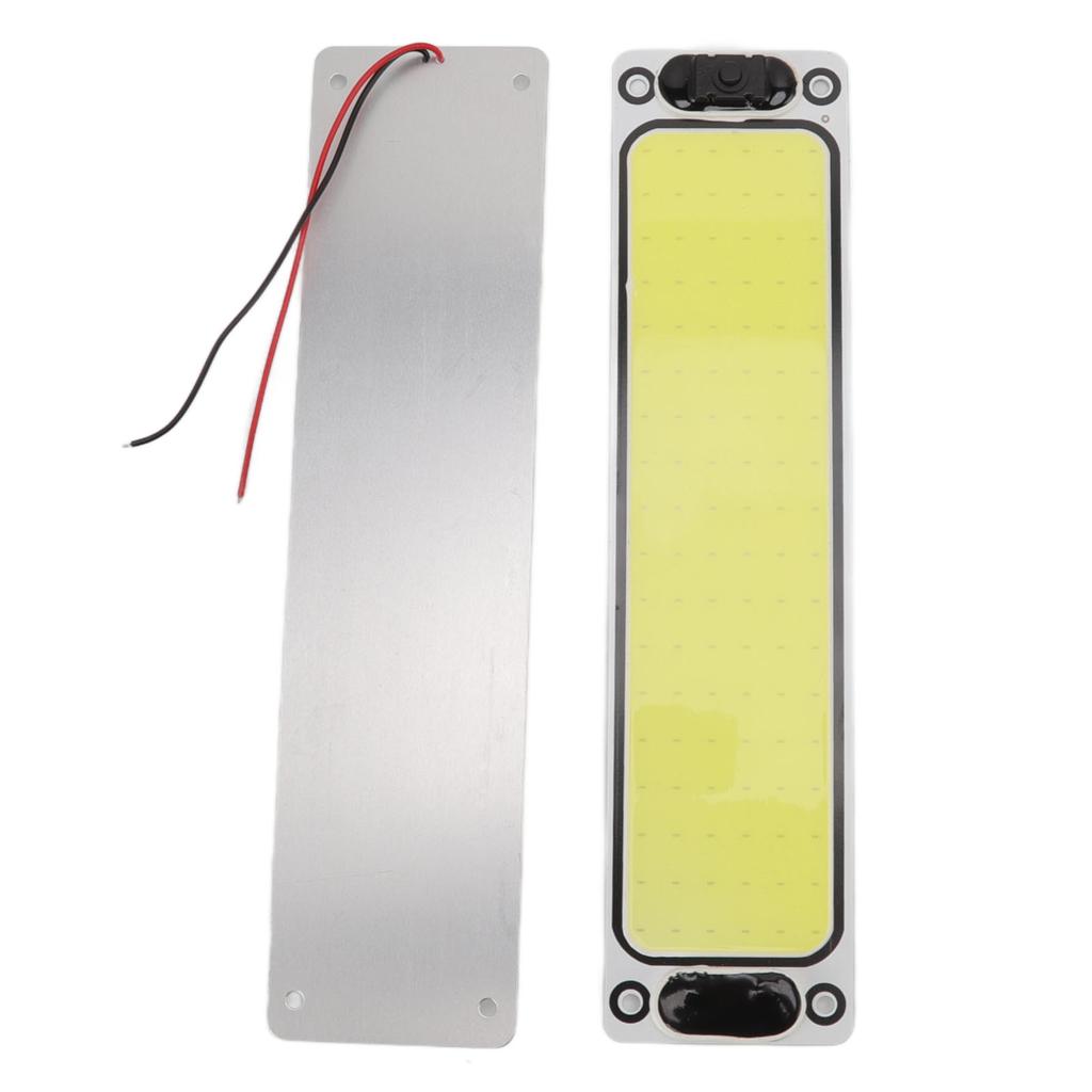 2 Pcs Car Interior Reading Light 108COBs 32W 600lm 6000K LED Panel Dome Light IP54 Auto Ceiling