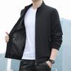 Jacket Men's Feeling Autumn New Casual Men's Solid Color Middle-aged Daddy Top Men's Cover