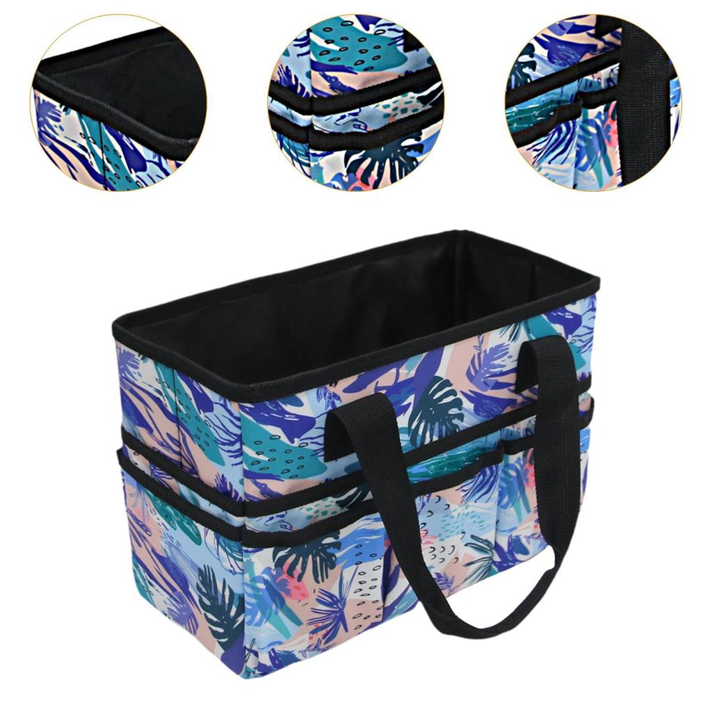 Craft Organizer Tote Bag Large Capacity Painting Tools Storage Bag for
