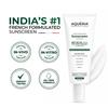 Aqueria Ölkontrolle Aufhellendes Gel Multi-Aktiv Französische Sonnencreme LSF 50 PA++++ | In-Vivo/In-Vitro Getestet | 2% Niacinamid, BHA & Hyaluronsäure |