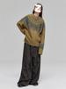 Winter 2025 Fair Isle Jacquard Ethnic-Style Knit Cardigan - Retro Loose Fit for Couples