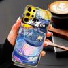 Malerei Auto Einfachheit High-End Galvanik Glas Handyhülle für Samsung Galaxy S26 S25 S24 S23 S22 S21 FE, Ultra, Plus