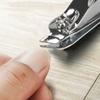 Home Nail Clipper Stainless Steel Slanted Edge Nail Cutter Multipurpose Nail Trimmer Manicure Tool With Nail File For Women Men