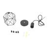 Industrial Style Black Ceiling Chandelier Iron E26 E27 Base Pendant Light Ceiling Lamp Bedroom