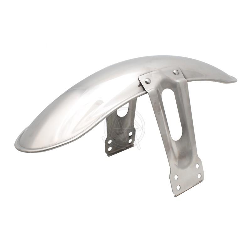 Chrome Metal Motorcycle Front Fender Mud Guard Cover Protector for CG125 250 Cafe Retro Modification