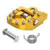For Suzuki DRZ400S 2000-2024 DRZ400SM 2005-2024 DR-Z 400S DR-Z 400SM Forged Foot Pegs & Folding Brake Pedal Tip Extension Plate