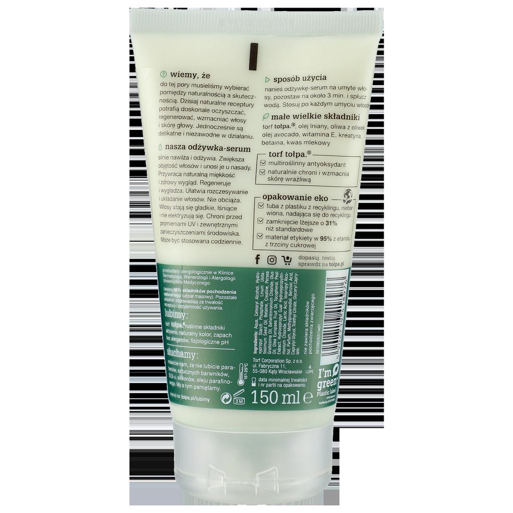 Tołpa Green Moisturizing. Moisturizing Hair Conditioner-Serum, Hair