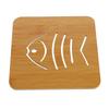 Cup Mat Wooden Tray Tea Coffee Cup Pad Heat Resistant Tableware Mug Mat Drinks Holder Placemat Decoration